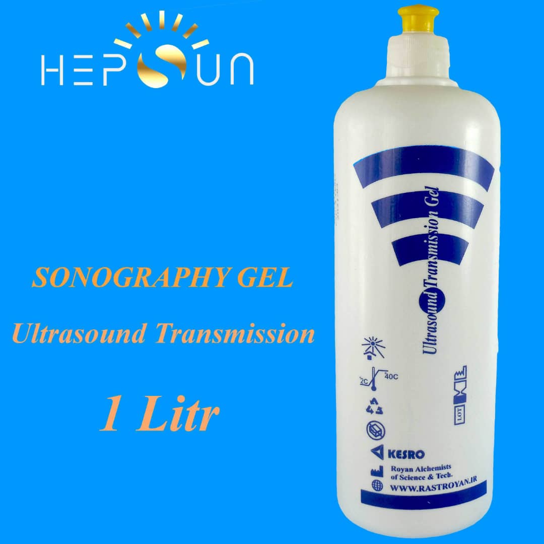 ژل سونوگرافی ۱ لیتری هپسان